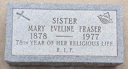 Sr Mary Eveline Fraser 