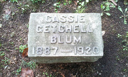 Cassie Margaret <I>Getchell</I> Blum 