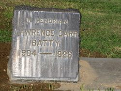 Lawrence Carr Batty 