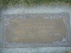 Daisy Flora <I>Yearian</I> Haines 