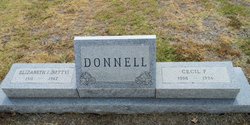 Elizabeth “Betty” <I>Imhoff</I> Donnell 