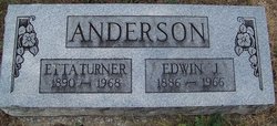 Etta <I>Turner</I> Anderson 