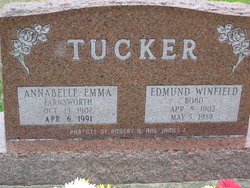 Annabelle Emma <I>Farnsworth</I> Tucker 