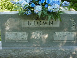 Bessie Lee <I>Raper</I> Brown 
