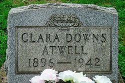 Clara L. <I>Downs</I> Atwell 
