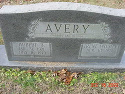 Hubert R Avery 
