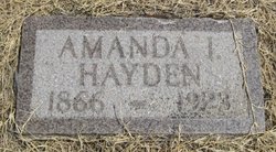 Amanda Isabel “Mauda” <I>Kilgore</I> Hayden 