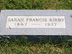 Sarah Francis Kirby 