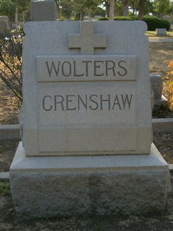 Mrs Augusta B. Wolters <I>Lindner</I> Crenshaw 