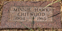 Minnie Mable <I>Hawk</I> Chitwood 