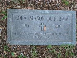 Lola <I>Mason</I> Buttram 