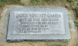 Doris Marjorie <I>Wincott</I> Carter 