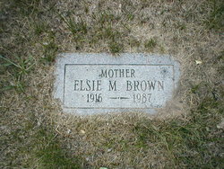 Elsie Margaret <I>Morse</I> Brown 