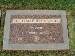 Edith Mae <I>Hartman</I> Henderson 