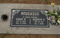 Alberta Almrya <I>Anderson</I> Anderson 