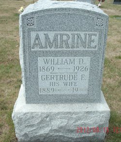Gertrude E. <I>Feicke</I> Amrine 
