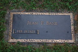 Jean F. <I>Wilson</I> Bane 