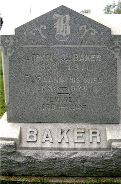 Eliza Ann <I>Brown</I> Baker 