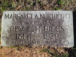 Margaret Ann <I>Northcott</I> Biggs 