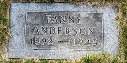 Fanny <I>Severson</I> Anderson 
