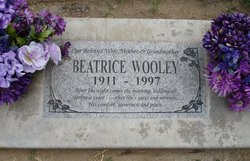 Beatrice “Bee” <I>Bolinger</I> Wooley 