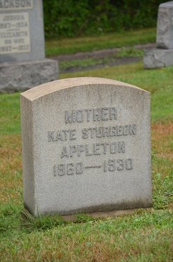 Catherine “Kate” <I>Sturgeon</I> Appleton 
