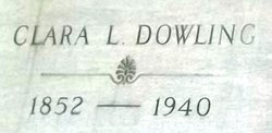 Clara Louise <I>Anderson</I> Dowling 