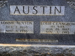 Louie Catherine <I>Langdon</I> Austin 