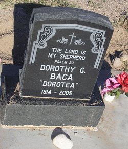 Dorothy G Baca 
