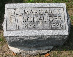 Margaret M <I>Scheck</I> Schauder 