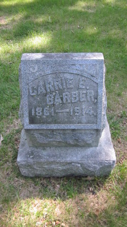 Carrie E. <I>Butler</I> Barber 