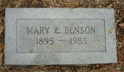 Mary Ellen <I>Bayless</I> Benson 