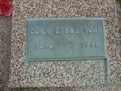 Cora Ethel <I>Vance</I> Tosh 