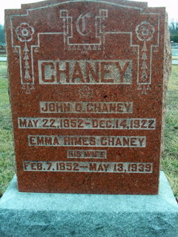 Emma <I>Himes</I> Chaney 