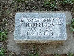 Nancy <I>Sneed</I> Harrelson 