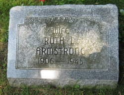 Ruth L <I>Bowman</I> Armstrong 