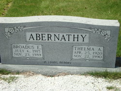Thelma Mary <I>Anders</I> Abernathy 