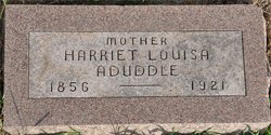 Harriet Louisa <I>King</I> Aduddle 