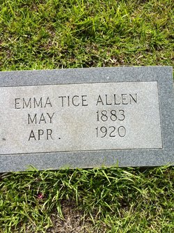 Emma Rae <I>Tice</I> Allen 
