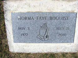 Norma Faye <I>Martin</I> Boquist 