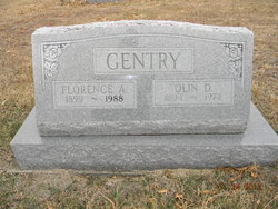 Florence A <I>Easter</I> Gentry 