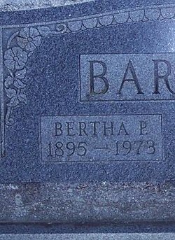 Bertha Pearl <I>Gray</I> Barrett 