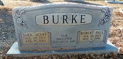 Sara Alice <I>Acuff</I> Burke 