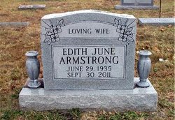 Edith June <I>Stowe</I> Armstrong 