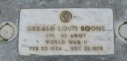 Gerald Louis Boone 