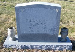 Thelma Mae <I>Spence</I> Blevins 