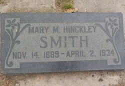 Mary Margaret <I>Hinckley</I> Smith 
