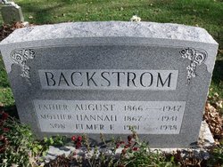 Elmer F Backstrom 