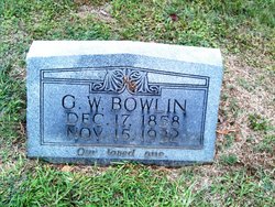 George Washington Bowlin 
