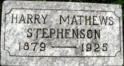Harry Mathews Stephenson 